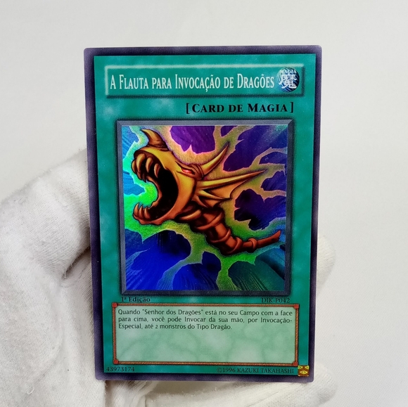 Yu-Gi-Oh A Flaita Para Invocacao Dragons DIK-P042 1st Edition Card - Picture 3 of 7